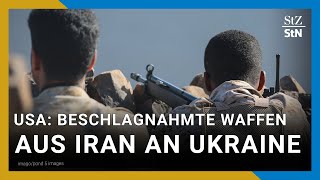 USA schicken vom Iran beschlagnahmte Waffen und Munition in die Ukraine [upl. by Jessica]