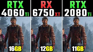 RTX 4060 Ti 16GB vs RX 6750XT vs RTX 2080Ti  1080p amp 1440p  New Games Benchmarks in 2023 [upl. by Rodrigo355]