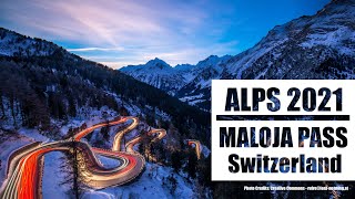 Alps 2021  Maloja Pass  Switzerland  BMW R1250 GS Adventure [upl. by Elkraps537]