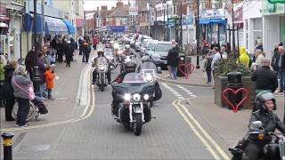 Harley Davidsons in BurnhamOnSea BurnhamOnSeacom [upl. by Sybilla]