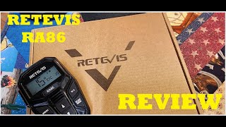 Retevis GMRS RA86 Review  VERY SIMPLE [upl. by Airat]