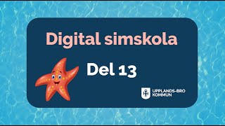 Digital simskola del 13 av 16  Ryggsim bara med armar [upl. by Alabaster22]