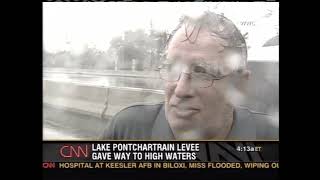 CNN coverage of the aftermath of Hurricane Katrina [upl. by Charla]