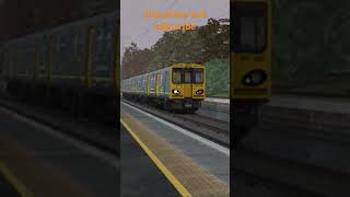 Train Simulator Class 507 passes Capenhurst with an 11 tone [upl. by Hcardahs]