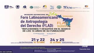 2do Encuentro Internacional del Foro Latinoamericano de Antropología del Derecho FLAD [upl. by Aehta]