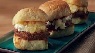 Recipe Hawaiian Style Breakfast Sausage Sliders [upl. by Jannery]