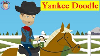 Yankee Doodle Song Yankee Doodle Dandy Song Nursery Rhyme Songs yankeedoodle nurseryrhymesvideo [upl. by Ecinhoj]