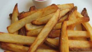 French Fries  How to Make Crispy French Fries [upl. by Lledyl]