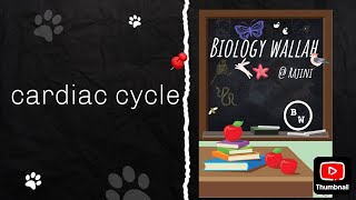 cardiac cycle and its events biology wallah [upl. by Catharine]