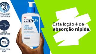 Loção hidratante Cerave Com Ácido Hialurônico Sem Perfume 473ml [upl. by Man]