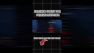 how to download feather client in Pojavlauncher 121  how to use feather client in Pojavlauncher [upl. by Anegue]