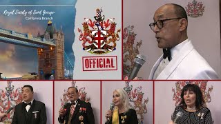 Royal Society of St George Welcomes Prince Ermias SahleSelassie HaileSelassie [upl. by Eiramanit]