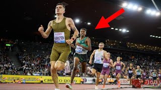 quotYared Nuguse Upsets Jakob Ingebrigtsen in Thrilling 1500m Win  Zurich Diamond League 2024quot [upl. by Arrak]