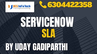 ServiceNow Service Level Agreements explained in detail by Uday Gadiparthi Contact us at 6304422358 [upl. by Yekcaj]