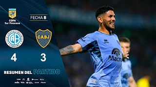 CopaSurFinanzas 2023  Fecha 8  resumen de Belgrano  Boca [upl. by Lyndell]