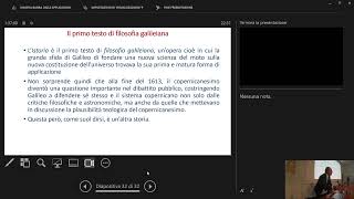 quotGalileo e la cosmologia copernicanaquot Prof Franco Giuduce [upl. by Daitzman]