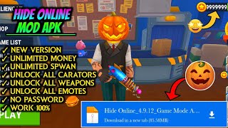 HIDE ONLINE MOD APK NEW UPDATE 4912FREE DOWNLOAD  MEDIAFIRE LINK  NEW 2024 [upl. by Haim]