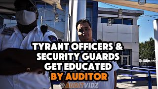 Corrupt Officers amp Tyrant Security Guards Get Educated By Auditor elytpg [upl. by Lehctim11]