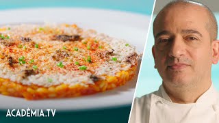 Risotto alla marinara ricetta 2 stelle Michelin di Pino Cuttaia [upl. by Downey]