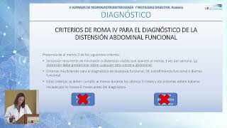 DISTENSIÓN ABDOMINAL Actualización de las recomendaciones AGA en la práctica clínica [upl. by Lexis293]