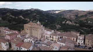 Castiglione Messer Raimondo  Abruzzo Drone view [upl. by Ardnasxela598]