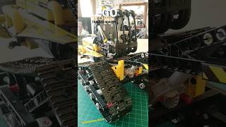 LEGO TECHNIC TRACKED LOADER EXCAVATOR SCALEMODELBUILDS [upl. by Woodsum]