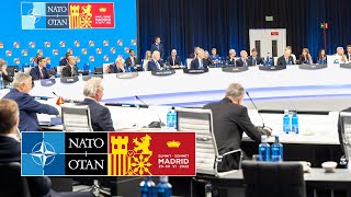 North Atlantic Council at the NATO Summit in Madrid 🇪🇸  opening remarks 28 JUN 2022 [upl. by Andree]