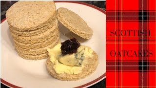 Simple amp easy Scottish oatcakes recipe  Bake with me [upl. by Eisler]