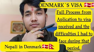 Application process देखि visa received सम्मको यात्रा । के के गर्नुपर्छ त studentvisa danmark NP [upl. by Almallah]