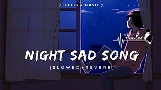 NIGHT SAD SONG  SLOWED  REVERB SED SONG [upl. by Ayekim142]