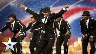 Unforgettable Audition A truly FLAWLESS dance routine  Britains Got Talent [upl. by Nealon]