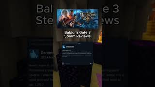 Best Steam Reviews ft Baldurs Gate 3 shorts baldursgate baldursgate3 [upl. by Lenz346]