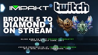 Supporting From Bronze 5 to Diamond 1 League of Legends On Stream [upl. by Deth]