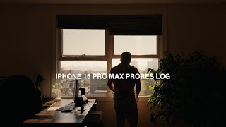 Iphone 15 Pro Max  Prores Log  Short Cinematic Sequence [upl. by Torrey]