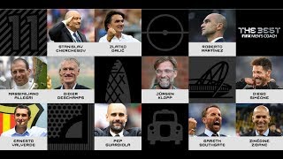 The Best FIFA Men’s Coach nominees revealed [upl. by Rojam]