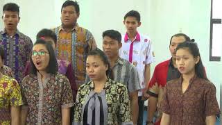 PSM STAKN Palangka Raya  Audisi Latihan quotThe Lords Prayerquot [upl. by Ellora466]