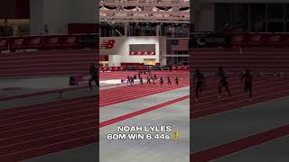 I WON new 60m PR at the New Balance Grand Prix sprints [upl. by Aedni]