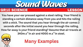 141 Sound Waves  General Physics [upl. by Rhys746]