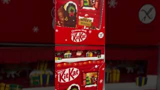 Kitkat Advent calendars 😍christmas shorts [upl. by Ennaeerb]