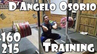 DAngelo Osorio USA 105KG  Olympic Weightlifting Training  Motivation [upl. by Ydisahc]