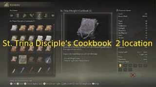 ELDEN RING dlc  St Trina Disciples Cookbook 2 location [upl. by Towny]