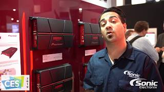 CES 2019 Overview  The Pioneer GMA6704 4 Channel Bridgeable Car Amplifier [upl. by Asillam]