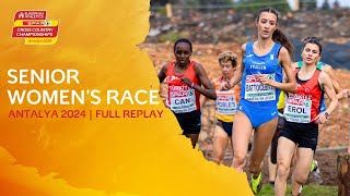 BRILLIANT Battocletti 💫 Senior womens race replay  Antalya 2024 [upl. by Kamilah]