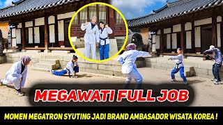 MANTAP🤩MEGAWATI JALANI SYUTING DI SELA LIBUR LATIHAN JADI BRAND AMBASSADOR WISATA KOREA😍 [upl. by Evonne933]