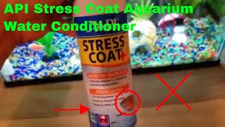 ✅ How To Use API Stress Coat Aquarium Water Conditioner Review [upl. by Mccoy]