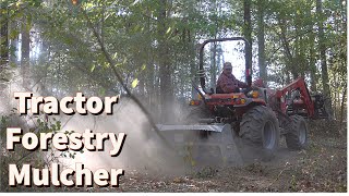 Finally A Real Tractor Forestry Mulcher  Baumalight MP348 [upl. by Cochrane563]