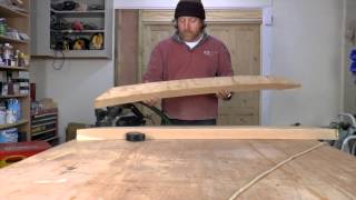 Hewn effect with Festool 850 planer and rustic head [upl. by Roht23]