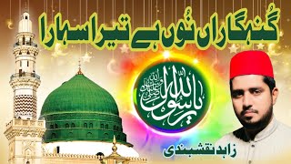 quotGunahgaran Nu Hai Tera Sahara Ya RasoolAllahquot  ZAHID NAQSHBANDi  Naat 2024  Ramadan 2024 [upl. by Ddat]