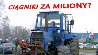 STRAJKUJÄ„CY ROLNIK I JEGO quotNOWOCZESNEquot MASZYNY ZA MILIONY 90224 [upl. by Ahsaela454]