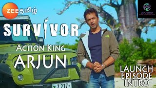 Survivor Launch Episode  Arjun Intro  12th September 2021  Zee Tamil [upl. by Aihsein]